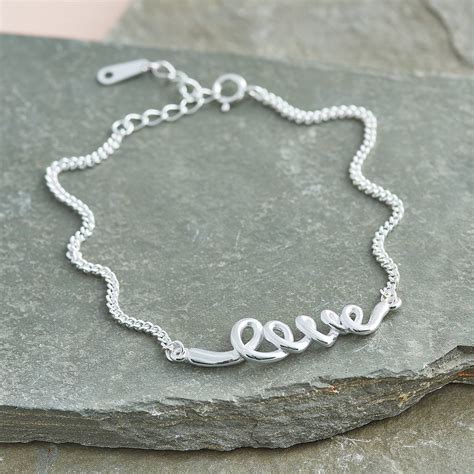 sterling silver love bracelets